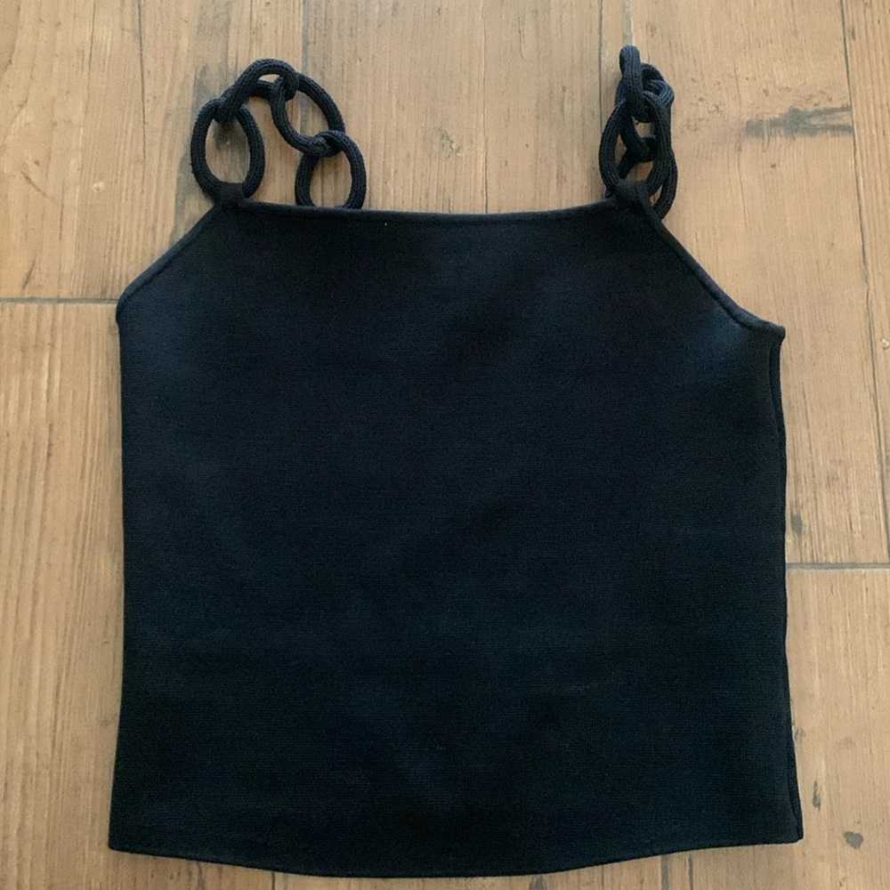 Black Summer Tank Top